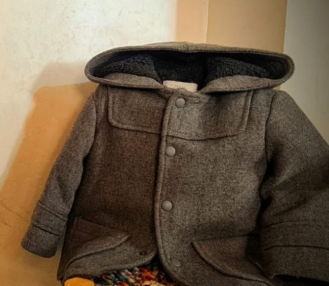 Manteau en laine rembourré - Zara kids