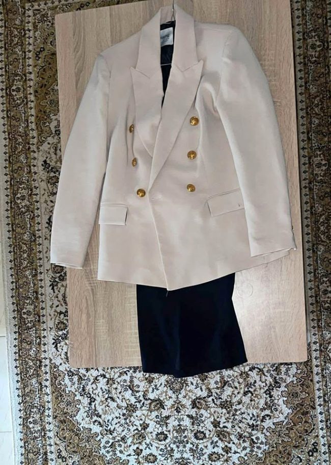 Ensemble veste femme chic